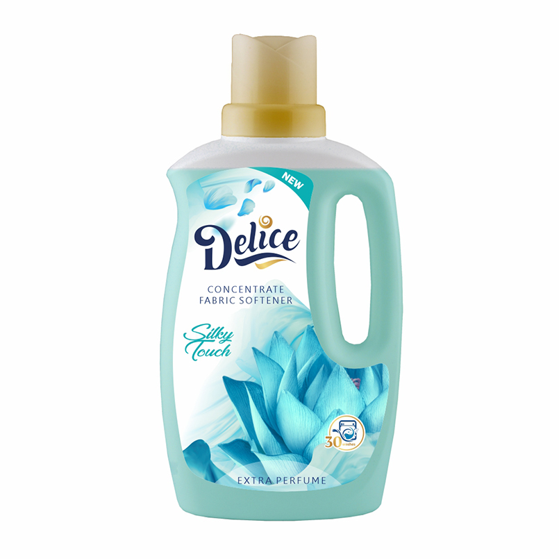 Концентрований кондиціонер для білизни Delice Silky touch, 1000мл